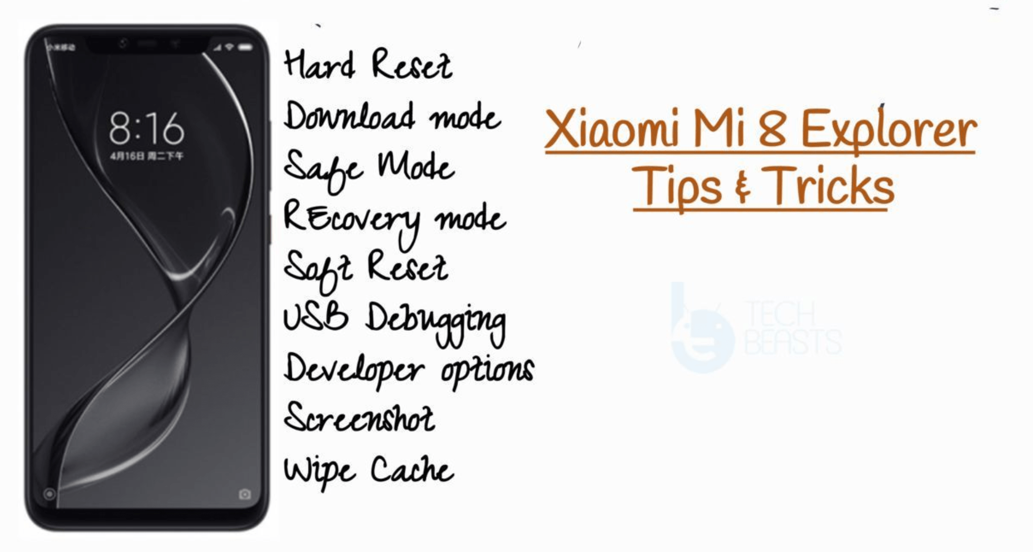 Xiaomi Mi 8 Safe Mode